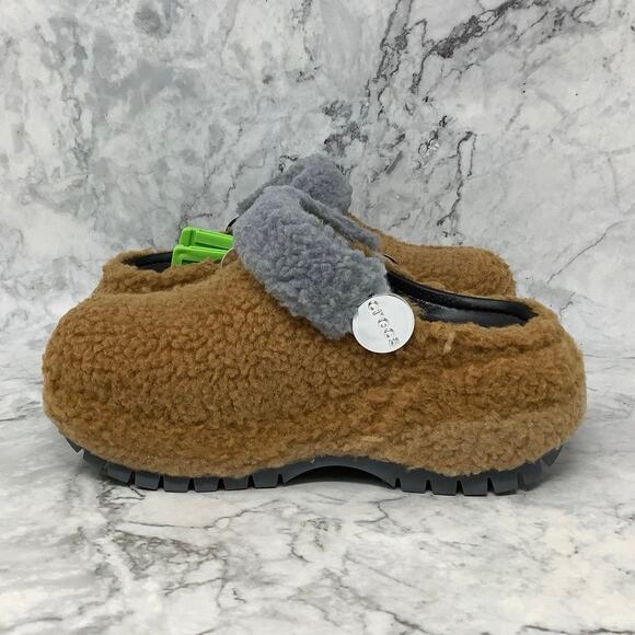 Lil Nas X Crocs Men's 5 Women's 7 Brown Mega Crush Clog Platform Shoes P25-16 - Picture 4 of 9